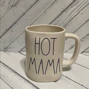 Rae Dunn Hot Mama coffee mug artesian by magenta